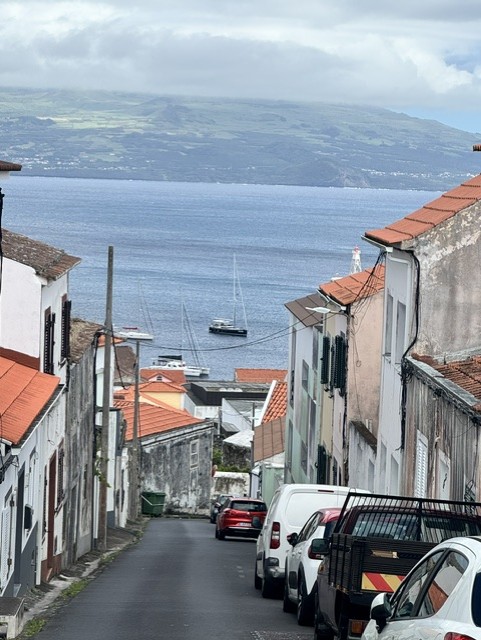 Docked in the Azores